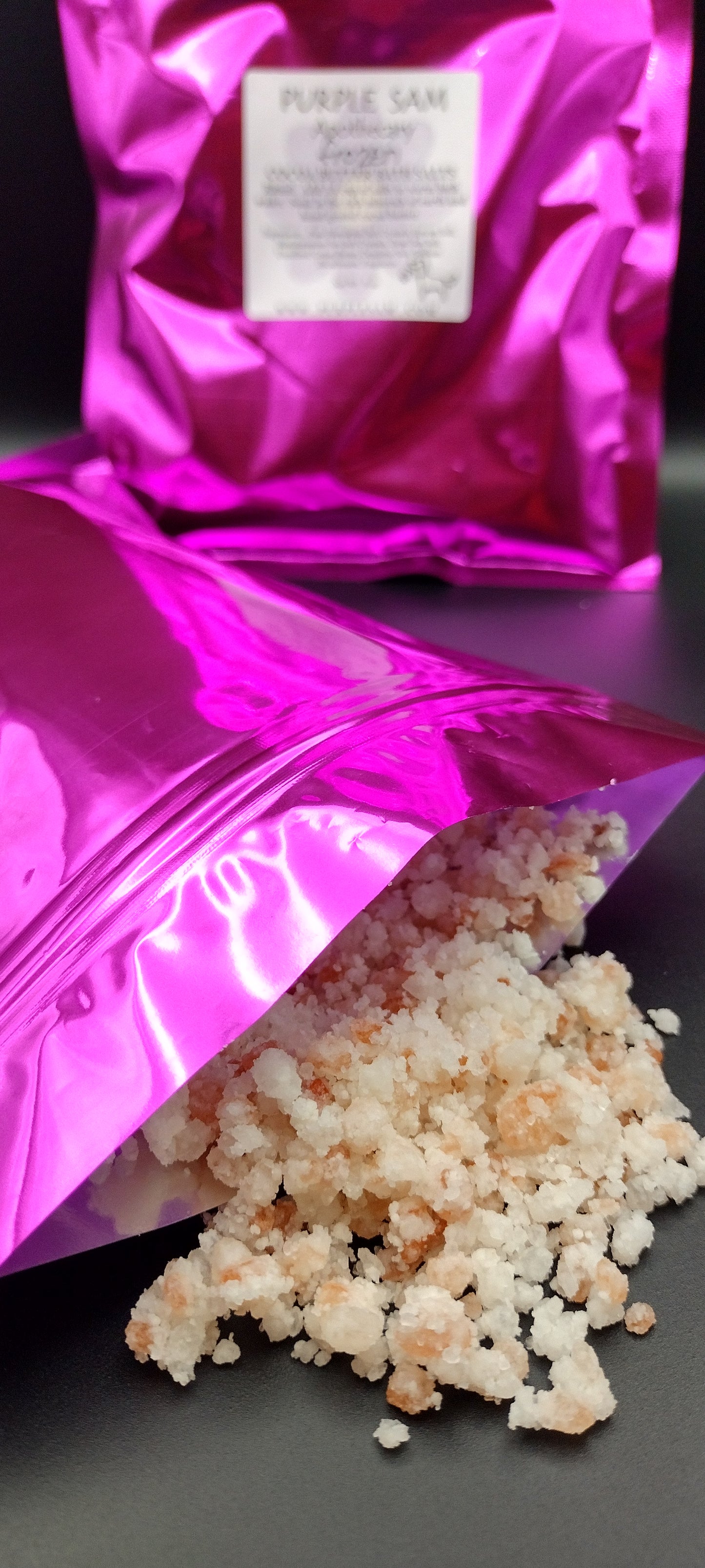 Hand-Grated Cocoa Butter Bath Salts (8 oz)