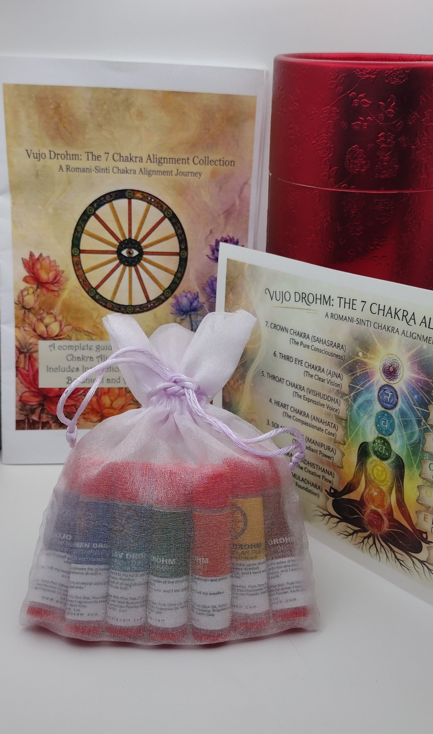 VUJO DROHM 7 Chakra Stick Balm Master Collection (5ml Tubes)