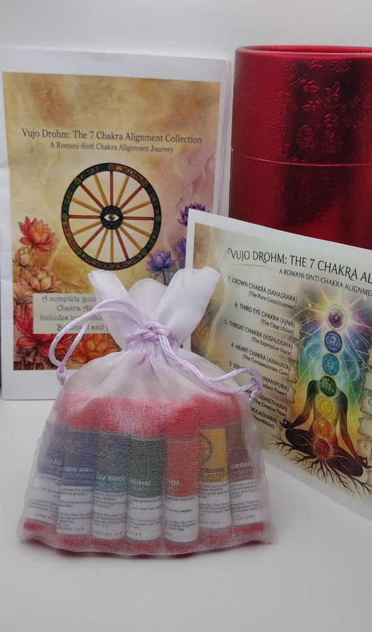 VUJO DROHM 7 Chakra Stick Balm Master Collection (5 ml Tubes)