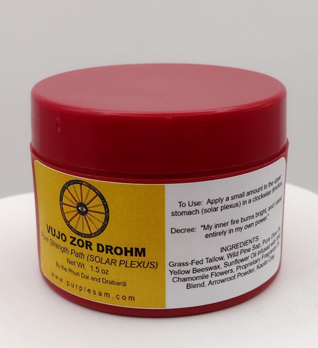 VUJO DROHM  7 Chakra Salve (1.5 oz Jar)