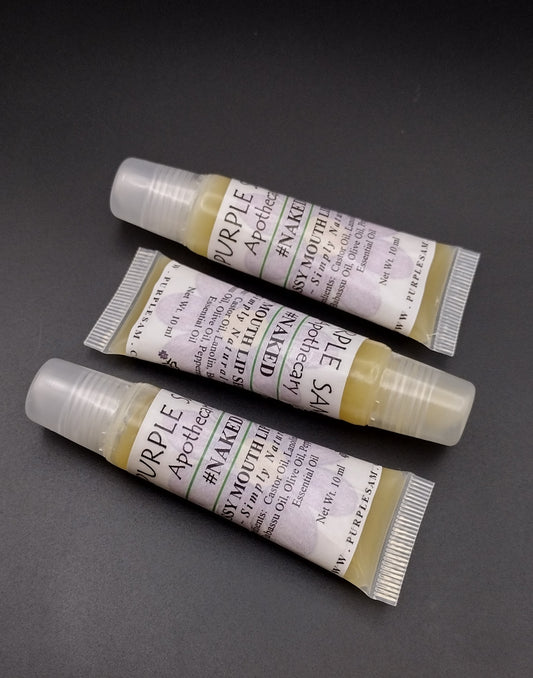 Sassy Mouth High-Gloss Lip Shine - #NAKED (10 ml Squeeze Tube)