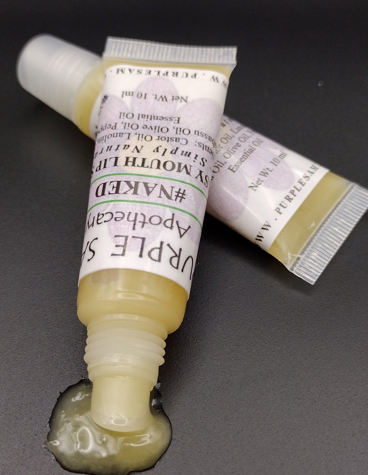 Sassy Mouth High-Gloss Lip Shine - #NAKED (10 ml Squeeze Tube)